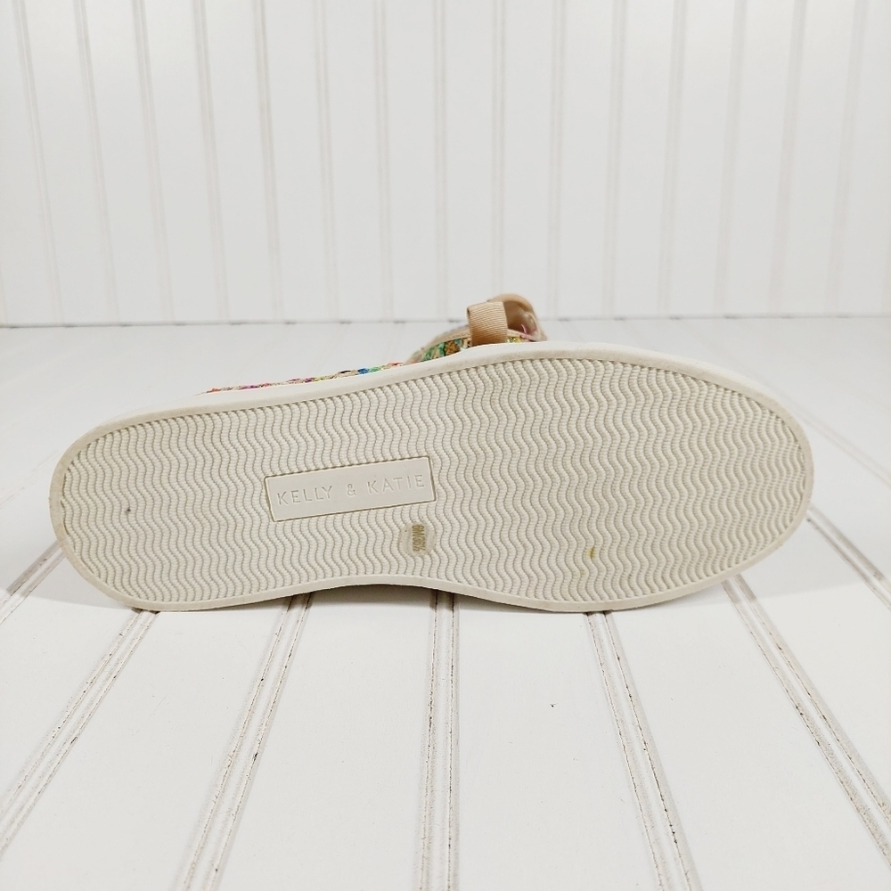 Kelly & Katie Lenna Rainbow Woven Sneakers A 782 - Picture 13 of 14